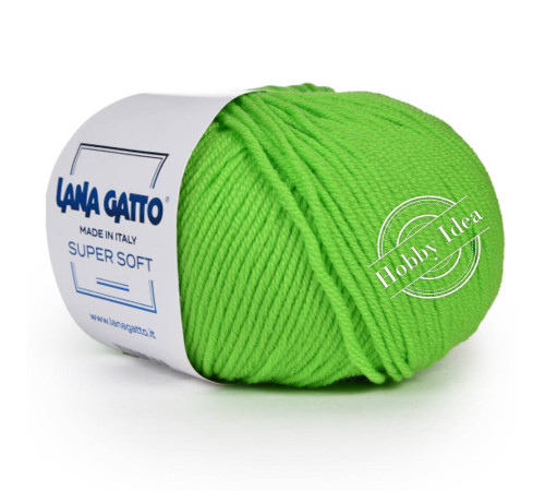 Lana Gatto Super Soft 14631 Неоновый зелёный