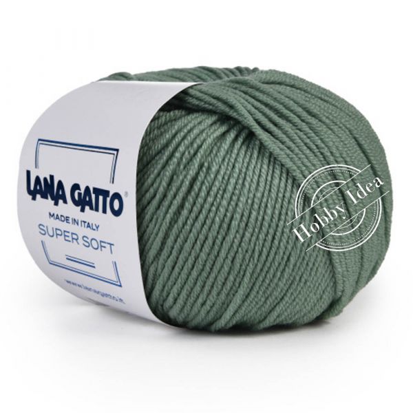 Lana Gatto Super Soft 14634 Пыльный зелёный из категории Lana Gatto Super Soft