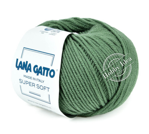 Lana Gatto Super Soft 14757 Пыльный зелёный