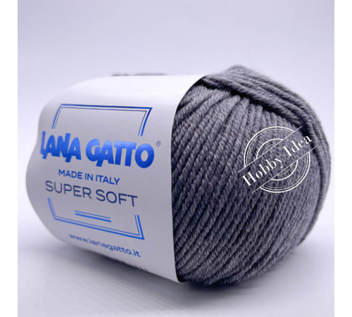Lana Gatto Super Soft 20742 Серый меланж