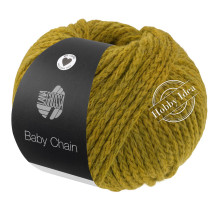 Lana Grossa Baby Chain 09 Горчично-зелёный