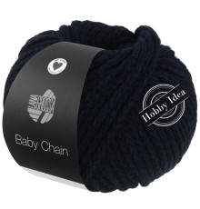 Lana Grossa Baby Chain 12 Чёрно-синий