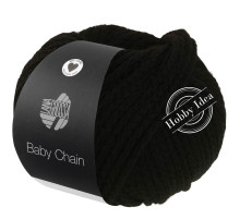 Lana Grossa Baby Chain 13 Чёрный