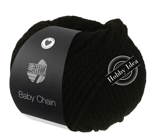 Lana Grossa Baby Chain 13 Чёрный