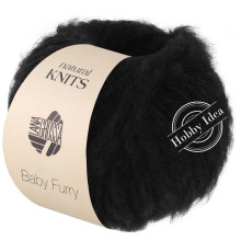 Lana Grossa Baby Furry 09 Чёрный