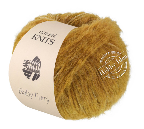 Lana Grossa Baby Furry 15 Охристо-жёлтый