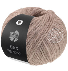 Lana Grossa Baco Bamboo 01 Серо-розовый