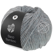 Lana Grossa Baco Bamboo 04 Сине-серый