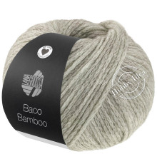 Lana Grossa Baco Bamboo 06 Зелёно-бежевый