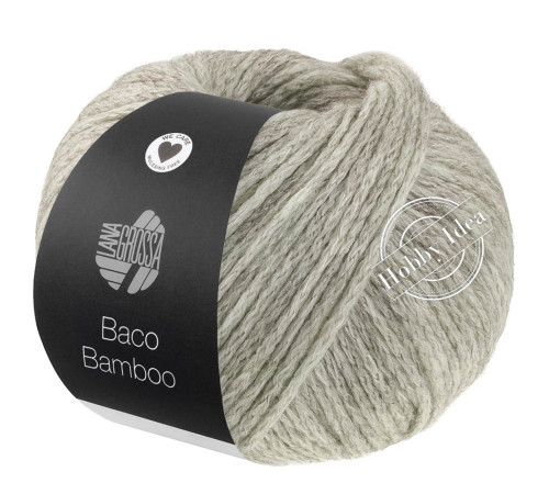 Lana Grossa Baco Bamboo 06 Зелёно-бежевый