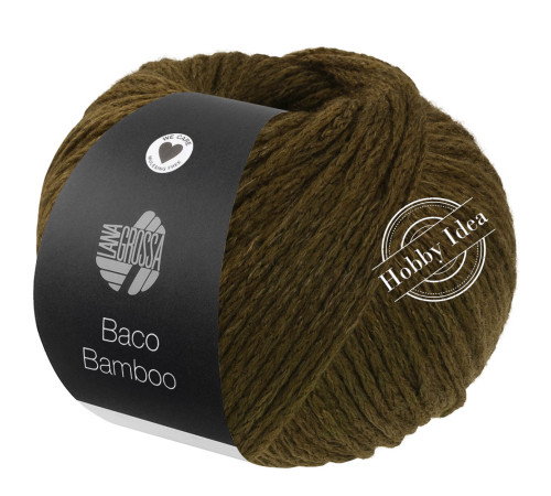 Lana Grossa Baco Bamboo 07 Тёмно-оливковый