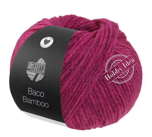 Lana Grossa Baco Bamboo 11 Тёмная фуксия