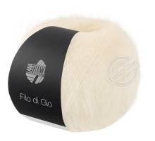 Lana Grossa Filo Di Gio 01 Сливочный