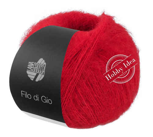 Lana Grossa Filo Di Gio 15 Красный