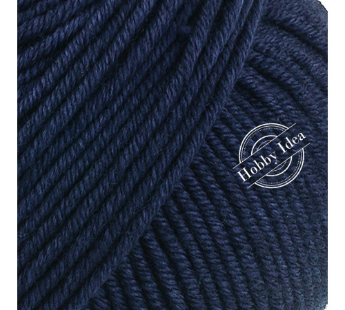 Lana Grossa Merino Piu 09 Ночной синий