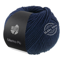 Lana Grossa Merino Piu 09 Ночной синий
