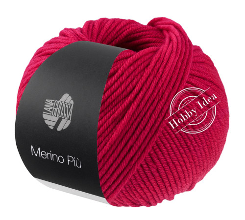 Lana Grossa Merino Piu 15 Насыщенно-розовый
