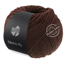 Lana Grossa Merino Piu 18 Тёмно-коричневый