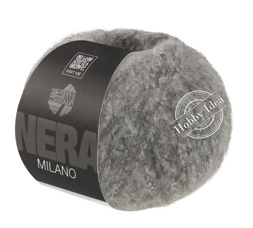 Lana Grossa Milano 01 Серый меланж