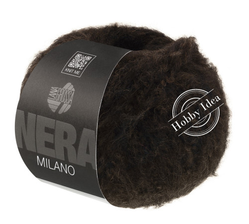 Lana Grossa Milano 04 Чёрно-коричневый
