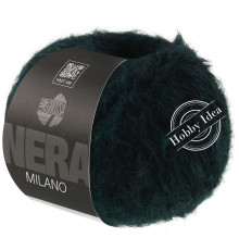 Lana Grossa Milano 08 Чёрно-зелёный