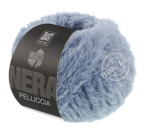 Lana Grossa Pelliccia 09 Серо-голубой