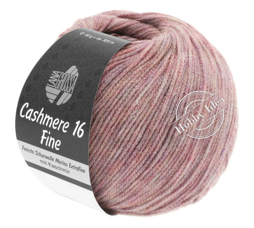 Lana Grossa Cashmere 16 fine 01 Розовое дерево