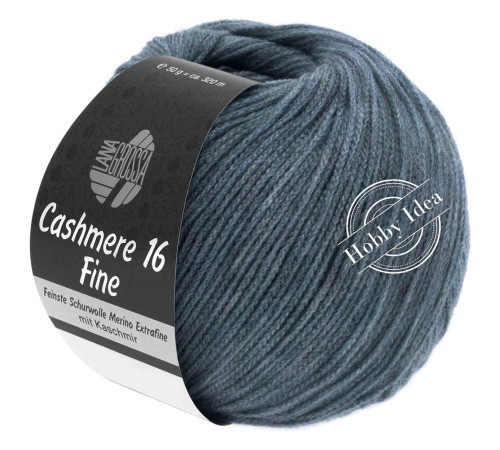 Lana Grossa Cashmere 16 fine 05 Серо-синий
