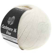 Lana Grossa Cashmere 16 fine 09 Белое сукно