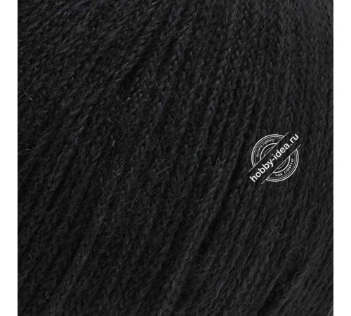 Lana Grossa Cashmere 16 fine 18 Чёрный