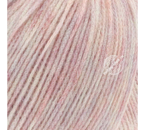 Lana Grossa Cashmere 16 fine 19 Розовый меланж