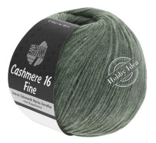 Lana Grossa Cashmere 16 fine 34 Пыльный зелёный
