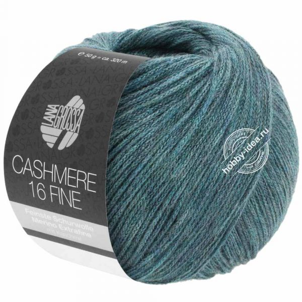 Lana Grossa Cashmere 16 fine 40 Морская волна из категории Lana Grossa Cashmere 16 fine