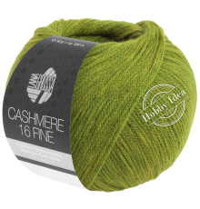 Lana Grossa Cashmere 16 fine 42 Зелёное яблоко