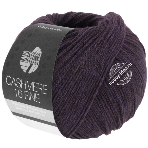 Lana Grossa Cashmere 16 fine 47 Баклажан из категории Lana Grossa Cashmere 16 fine