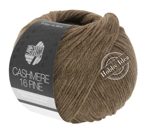 Lana Grossa Cashmere 16 fine 50 Пыльный коричневый