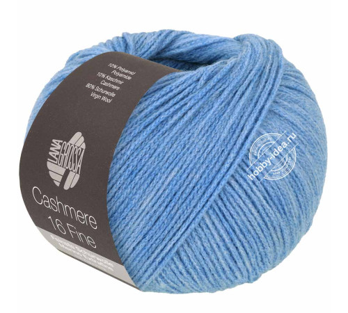 Lana Grossa Cashmere 16 fine 52 Небесно-голубой