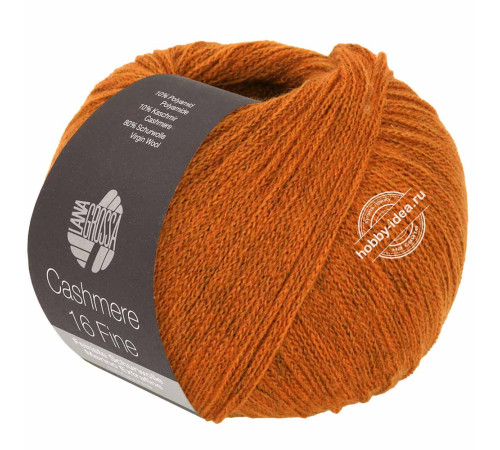Lana Grossa Cashmere 16 fine 56 Рыжик