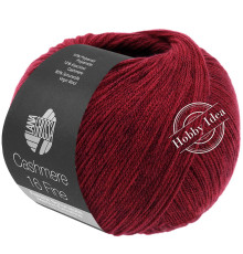 Lana Grossa Cashmere 16 fine 57 Винный красный