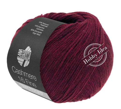 Lana Grossa Cashmere 16 fine 58 Бургунди