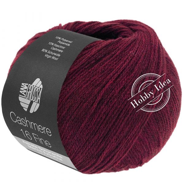 Lana Grossa Cashmere 16 fine 58 Бургунди из категории Lana Grossa Cashmere 16 fine