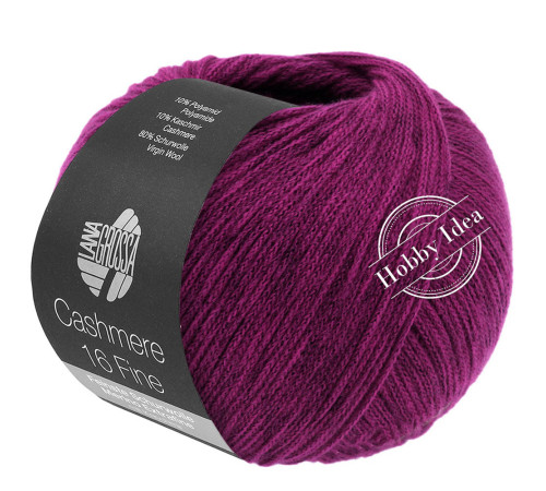 Lana Grossa Cashmere 16 fine 59 Тёмная фуксия