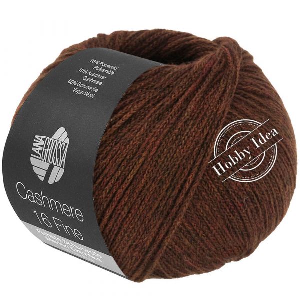 Lana Grossa Cashmere 16 fine 62 Шоколадный из категории Lana Grossa Cashmere 16 fine