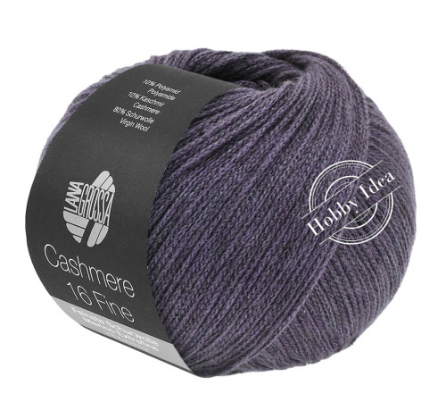 Lana Grossa Cashmere 16 fine 64 Пыльный фиолетовый