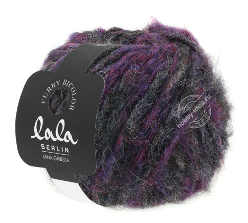 Lala Berlin Furry 101 Фиолетово-графитный