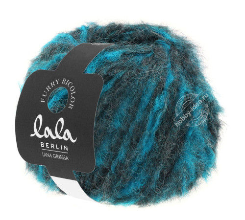Lala Berlin Furry 102 Петроль-графит