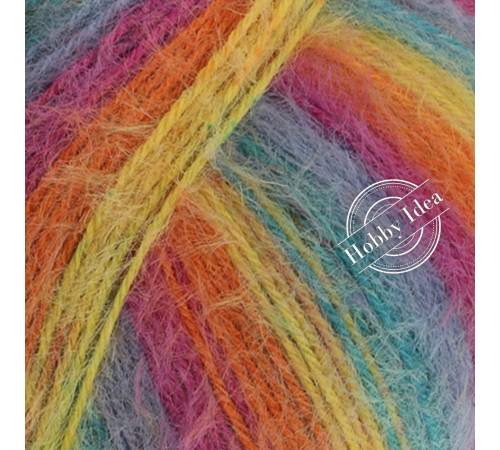 Lana Grossa Meilenweit 100 Cosy Socks Multi Stripes 151