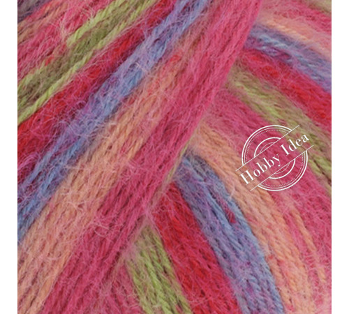Lana Grossa Meilenweit 100 Cosy Socks Multi Stripes 152