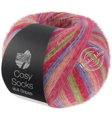 Lana Grossa Meilenweit 100 Cosy Socks Multi Stripes 152