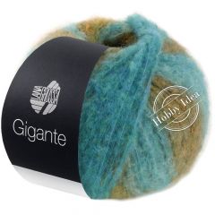 Lana Grossa Gigante 08 Оливково-голубой
